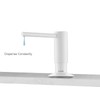 AguaStella ASF026W Bulit in Soap Dispenser White for Kitchen Sink