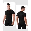 Niksa Men's Compression Shirts 5 Pack, Compression Shirts for Men