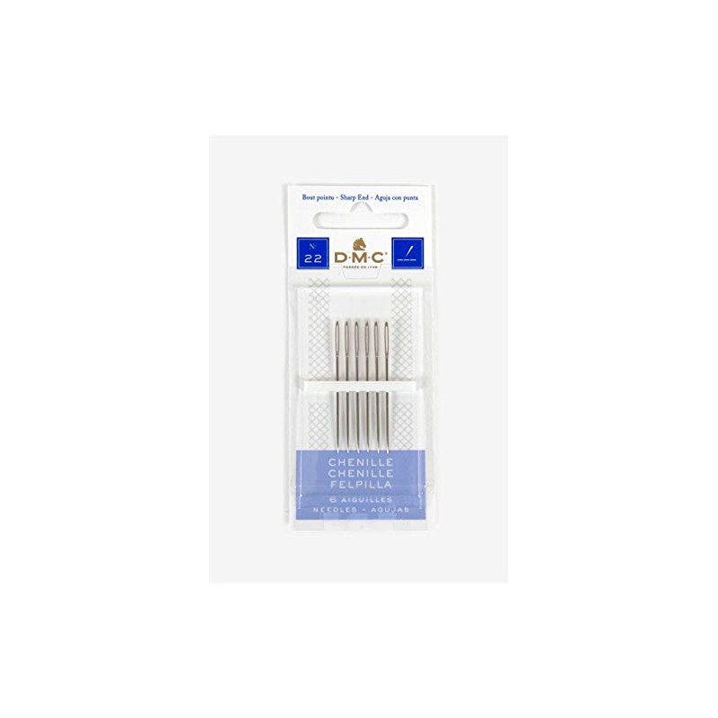 DMC Needles - Chenille - Size 22 - 6 needles