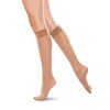 Therafirm Medias de apoyo alto hasta la rodilla, nailon de