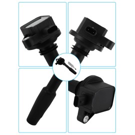 TAUTOY Set Of 7 UF835 Ignition Coil Pack & Iridium Spark Plugs (5.0L Only) For Ford F150 2018-2021 Mustang 2018-2020, Replace # DG565 JR3Z12029A 5C2272