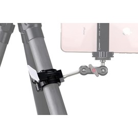 SunwayFoto Titan Tube Clamp CC-01 Accessory/Magic Arm Mount w 1/4" & 3/8" Sockets Ideal for 32mm & 36mm Legs