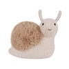 Apricot Lamb Lazy Snail Plush Toys for Children, Soft Cute