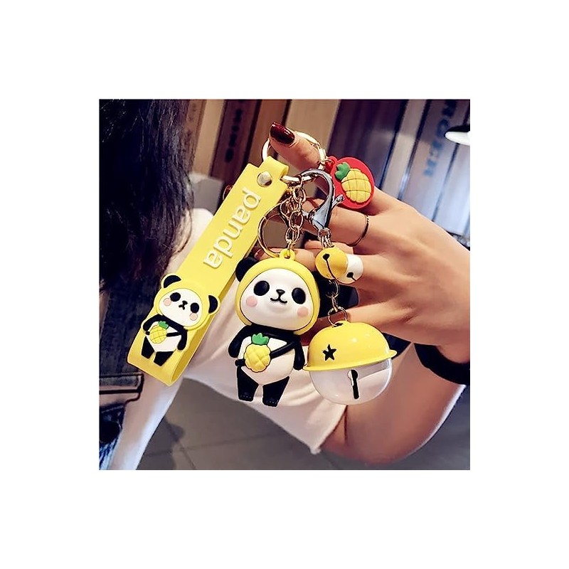 [AIXUAN] Degal Cute PVC Panda Keychain Idea New Year Present