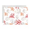 Apelt Placemat, Polyester, Coral, 35 x 48 x 0.2 cm