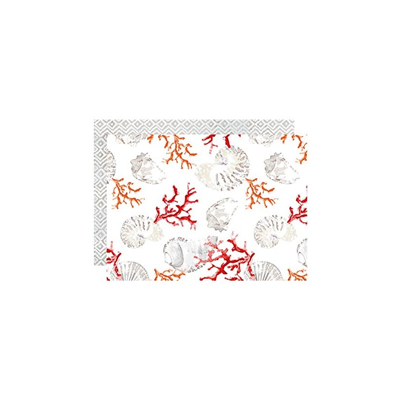 Apelt Placemat, Polyester, Coral, 35 x 48 x 0.2 cm