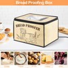 TECKZOON Bread Proofing Box, Sourdough Bread Fermentation Box with Adjustable