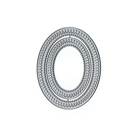 Blanket Stitched Oval Metal Die Cuts, Hole Oval Ring Frame Cutting Dies Cut Stencils DIY Scrapbooking Decorative Embossing Paper Scrapbooking Card Making