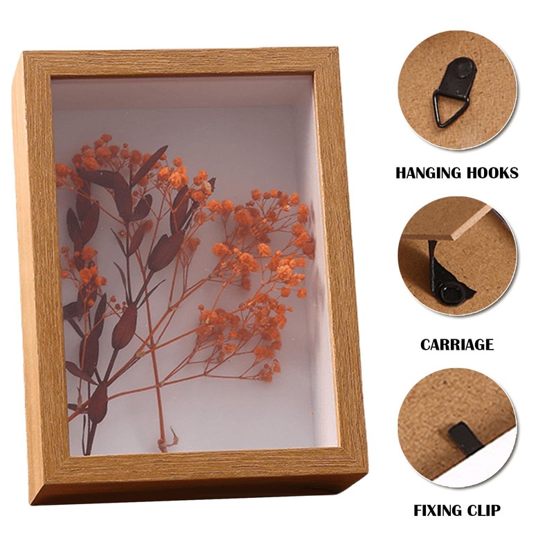 Deep Box Frames Shadow Box - 4X6 Picture Frames for