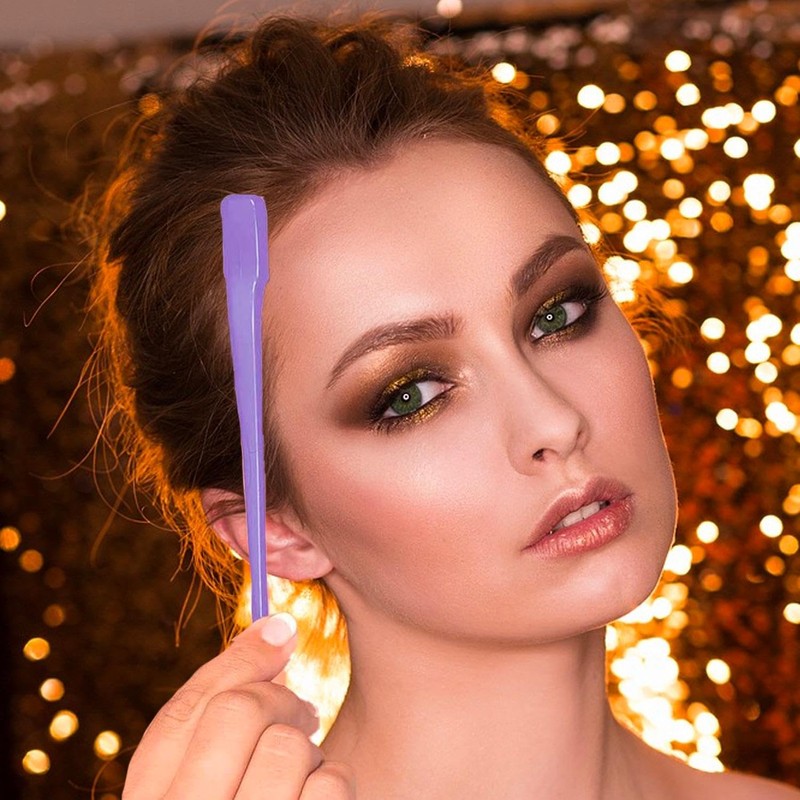 4 Pieces Double Sided Eyebrow Brushes Makeup Brushes Portable Brushes