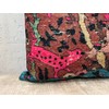 Pink Animal Print Rug Pillow Cover, Decorative Pillow Cover, Boho