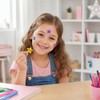 500 Pcs Glitter Star Stickers Roll, Smiley Reward Stickers for