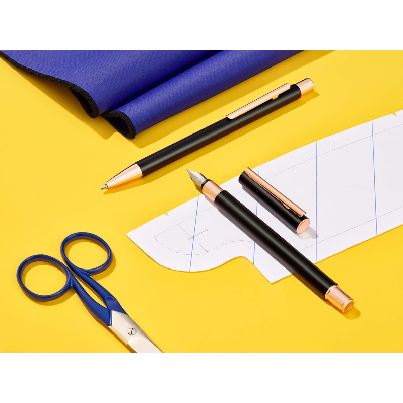 Faber-Castell 343100 Neo Slim M Fountain Pen - Rose Gold