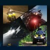Faros De Lupa Luces Led Auxiliares Con Estrobo 5 Modos