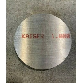 Synergy Steel Designs 1" Aluminum Disc x 5" Diameter, Circle, Round, 6061 Aluminum