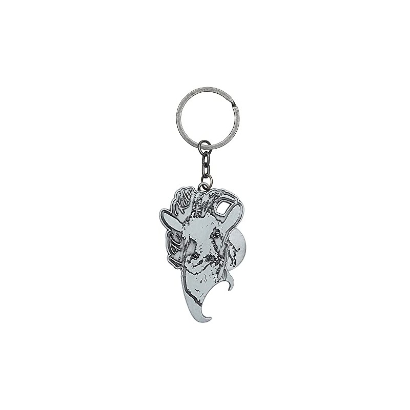 1. FC Köln Key Ring "Hennes Öffner & Chip, silver