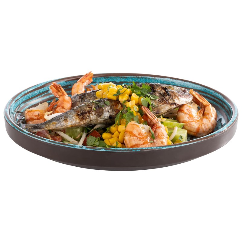 APS 85203 Melamine Plate Cancun / Serving Plate for Many