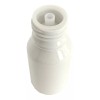 Mister Plastico 100 Pack Botella Plástico 40 Ml Blanco/gotero. Tapa
