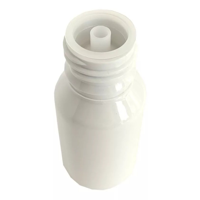 Mister Plastico 100 Pack Botella Plástico 40 Ml Blanco/gotero. Tapa