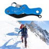 Self Braking Stop Descender Aluminium Alloy 150kg Bearing Capacity Hand