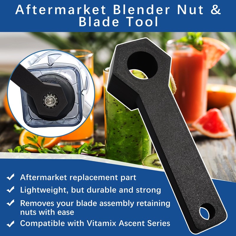 Blade Wrench Compatible with Vitamix Ascent Series, Accessories for Vitamix