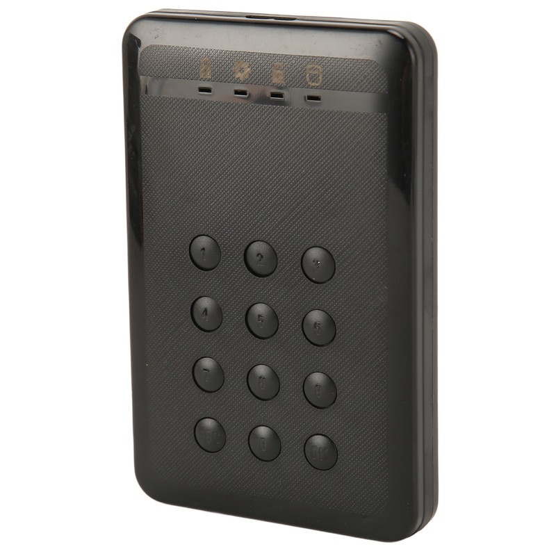 Encrypted Hard Drive Enclosure 2.5inch USB3.0 SATA Password Access Hardware
