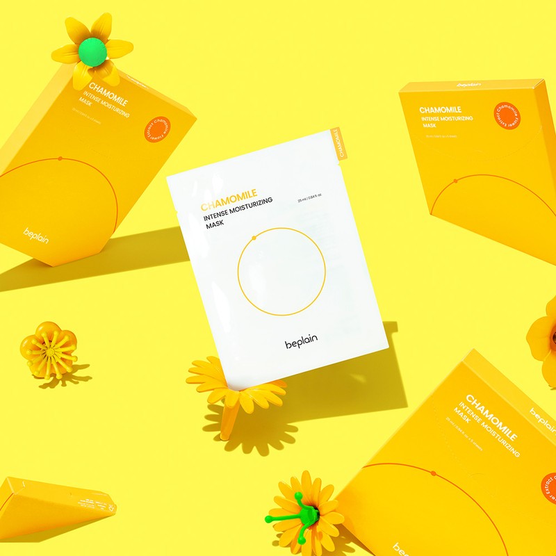 non-plane [Sensitive skin moisturizing care] Be-Plain Chamomile Intense Moisturizing Mask