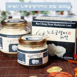 Lion's Mane Mushroom Powder Helicopter's Mane Mushroom 300g / 노루궁뎅이버섯 가루 노루엉덩이 노루궁댕이 버섯 300g
