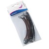 Bag of 12 Black Elastic Hooks