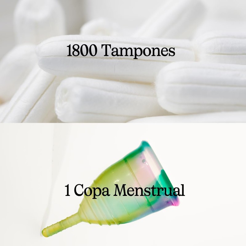 Unique Menstruationstasse, medizinisches Silikon, wiederverwendbar, bis zu 10 Jahre, einfache