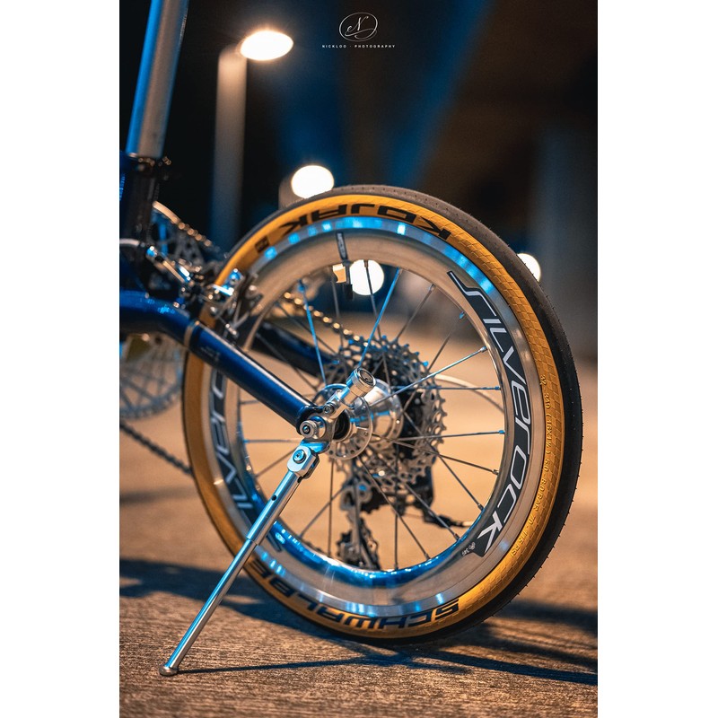 Silverock Alloy Bike Kickstand for Brompton 16" 349 Parking Stand