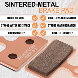 BUCKLOS - Pastillas de freno de disco de bicicleta para Shimano XT Br-M8000 M785 XTR M9000 M9020 M987 M988 SLX M7000 M675 M666 Deore M615 RS785 Alfine S700 para bicicleta de montaña Ebibike/Bicicleta