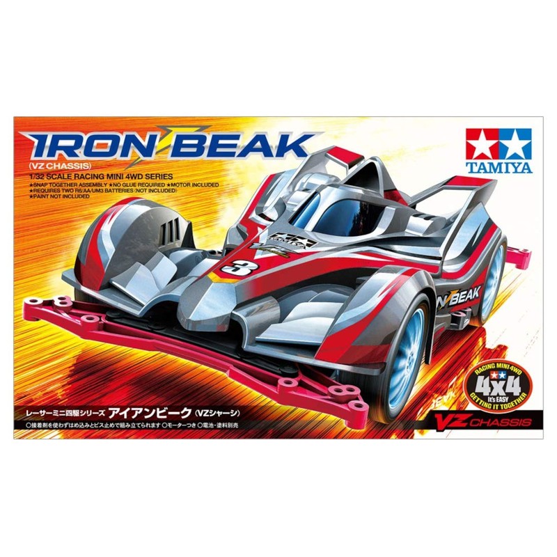 Tamiya Racer Mini 4WD Series No. 98 Iron Beak VZ