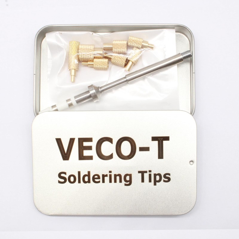 Heat Set Insert Tool,Soldering Iron Tips Come with Thread inserts