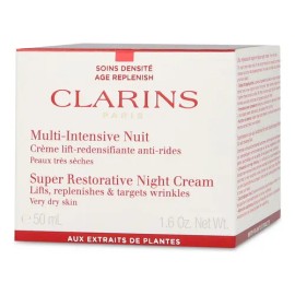 Clarins Crema De Noche Reafirmante Piel Seca 50mL Careta                                                                                              