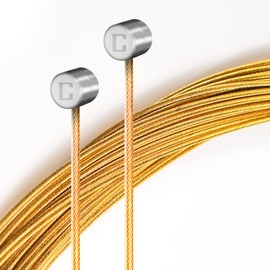 Chooee Bicycle Pro Brake Cable for Shimano/SRAM Universal Premium Brake Cable 1700 mm/2100 mm/2800 mm for MTB Mountain Bike Brake Cable 2 x 1700 mm