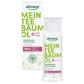 alkmene My Tea Tree Oil Facial Toner 150 ml Pimple Reduction 85% Confirmed - Natural Tea Tree Oil, Vegan & Climate Neutral - Facial Cleansing for Blemished Skin - Facial Toner Face - Face Tonic