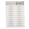 8pcs Tattoo Eyebrow Sticker Waterproof Breathable Long Lasting False Eyebrows