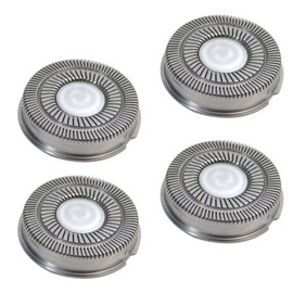 4Pack Replacement Shaver Head Blade For Pitbull Silver PR,Compatible with Skul Shavers, for Pitbull Platinum Pro Shaver Blades