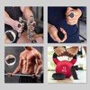 Anti Slip Workout Grips Ergonomic Rubber Gym Hand Protectors for