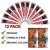 12 Individual Cones 100% Organic Henna Mehindi Cones Ready To