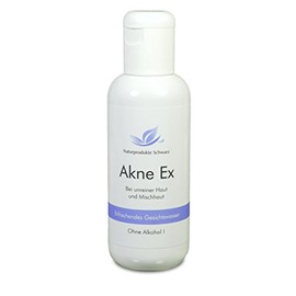 Naturprodukte Schwarz - Akne Ex Gesichtswasser - Ohne Alkohol, 150ml