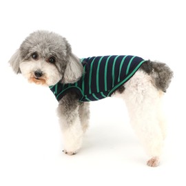 ZUNEA Dog Clothes, Spring & Summer, Tank Top, For Small Dogs, Striped T-shirt, Striped Pattern, Stylish, Cute, Cool, Vest, Pet Clothes, Cute, Popular, Dog Wear, Cool, Soft, Shirt, Cat Clothes, Hair