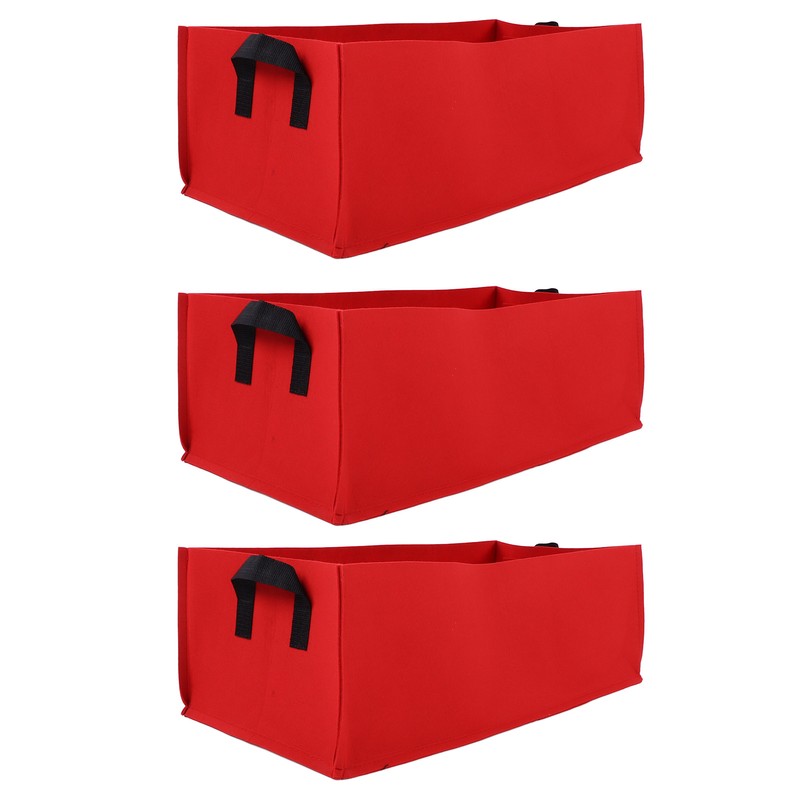 3PCS Thicken Non Woven Vegetable Planting Seedling Grow Bags Garden