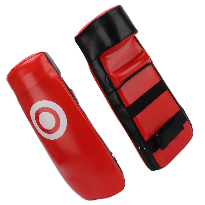 Boxing Kick Pad with Curved Punching Surface PU Leather Karate