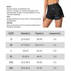 Jarvanv Women's Swim Shorts with Pockets High Waisted Tummy Control