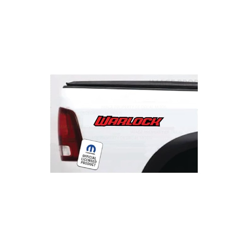 Decal Mods Warlock Bedside Graphic Decal Sticker Replacement for Dodge