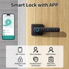 Fingerprint Smart Door Lock, 5-in-1 Fingerprint Door Knob with APP