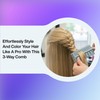 ProStylingTools® 3-Way Weaving & Sectioning Comb - Professional Hair Styling