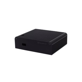 SilverStone SST-PT14B-H2 - Petit Intel NUC Computer Case, Board DCP847SKE, D33217GKE, Black